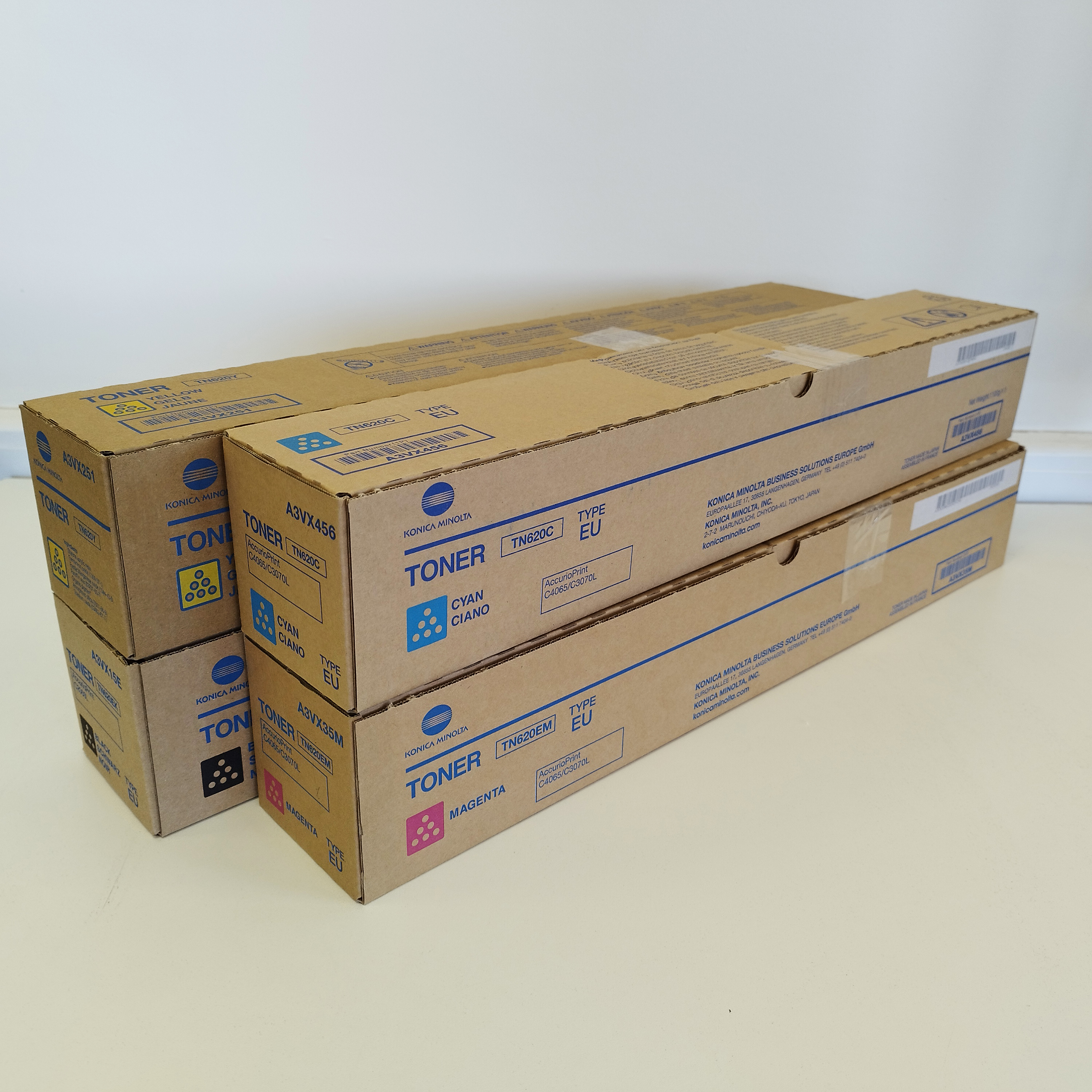 Комплект тонера Konica Minolta TN-620 (оригинал - регион Европа) — фото 2