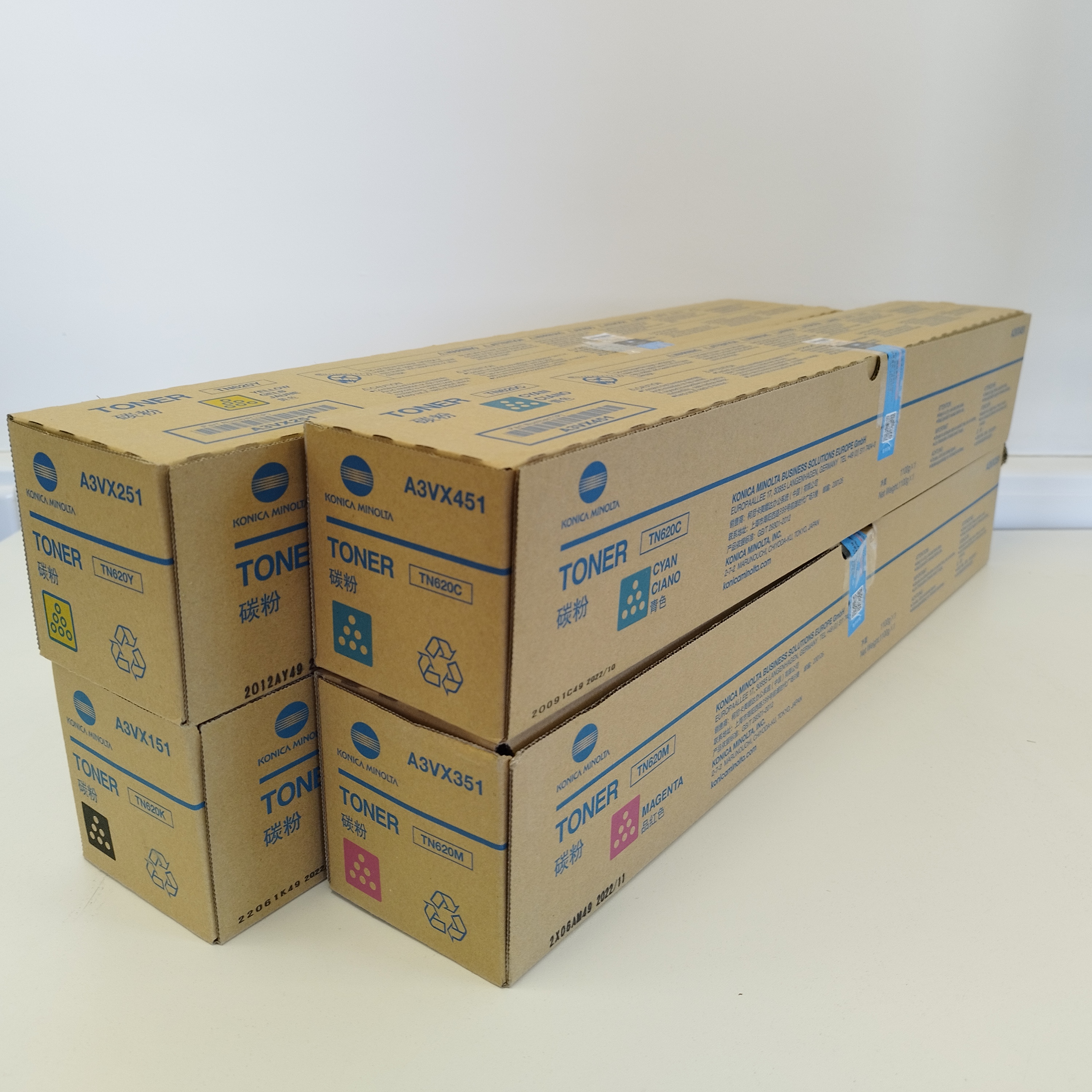 Комплект тонера Konica Minolta TN-620 (оригинал - регион Азия) — фото 2