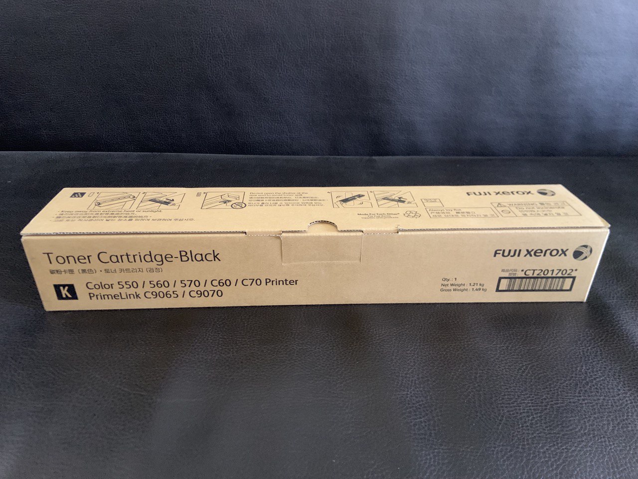 Тонер-картридж Черный (Black) Fuji Xerox | Xerox Color 550 / C60 / PLC9070 (006R01529) — фото 1